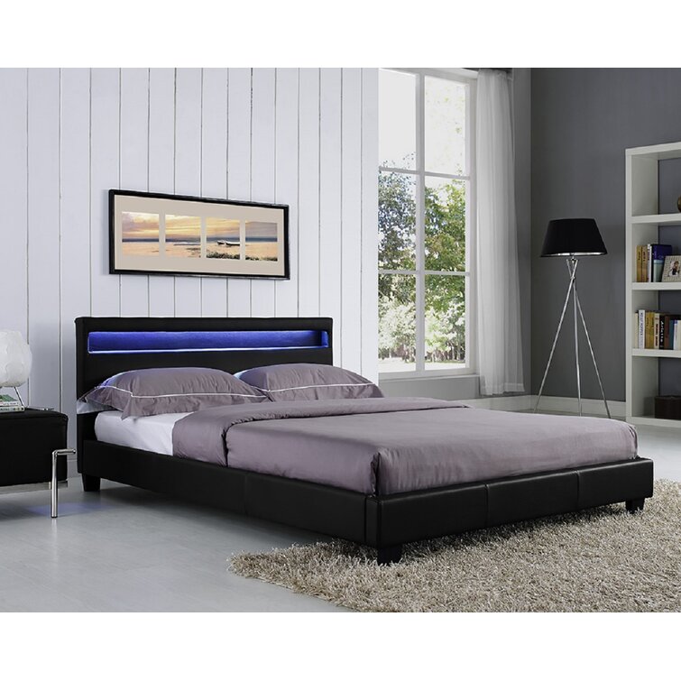 Wayfair led on sale bed frame